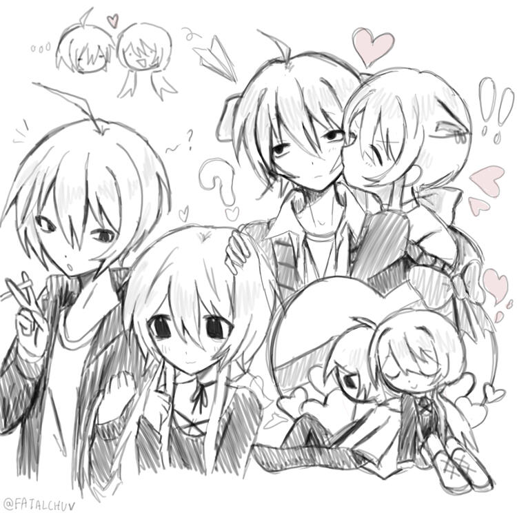 Uncoloured Sketch Style