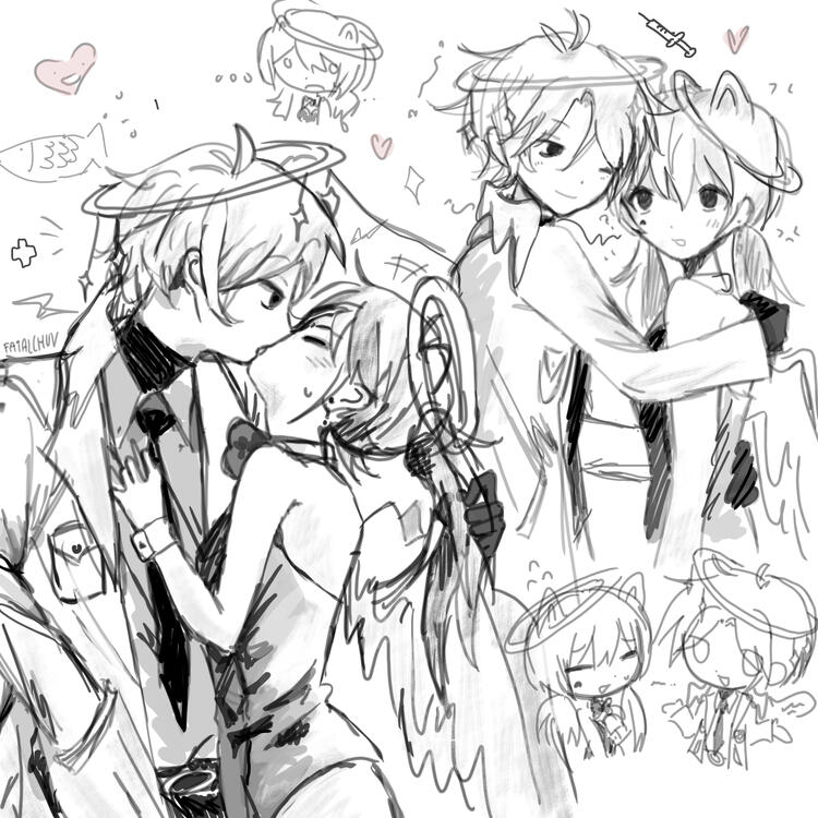Uncoloured Sketch Style